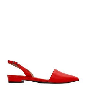 Red Cory Matt & Nat Pointed-toe Flats - size 40